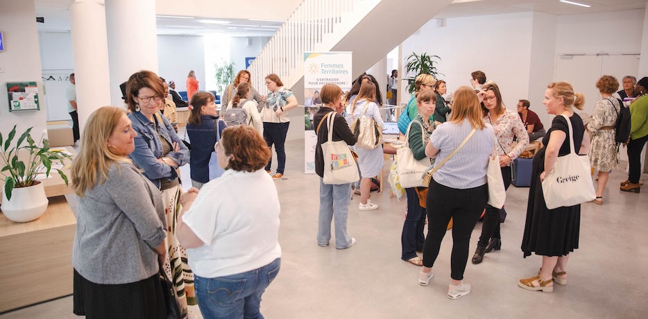 Rencontre Femmes des Territoires au Havre, le réseau d'entraide des entrepreneuses.
